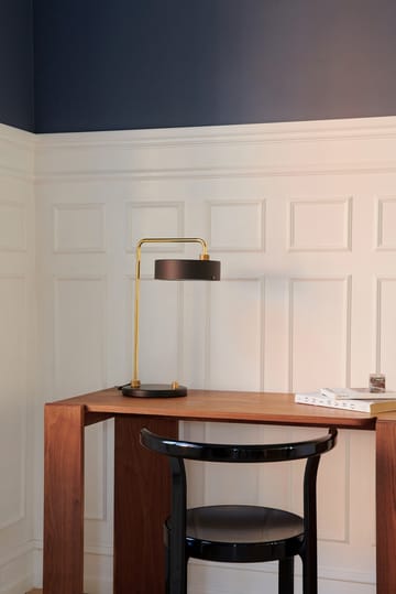 Petite Machine table lamp - Deep black - Made By Hand