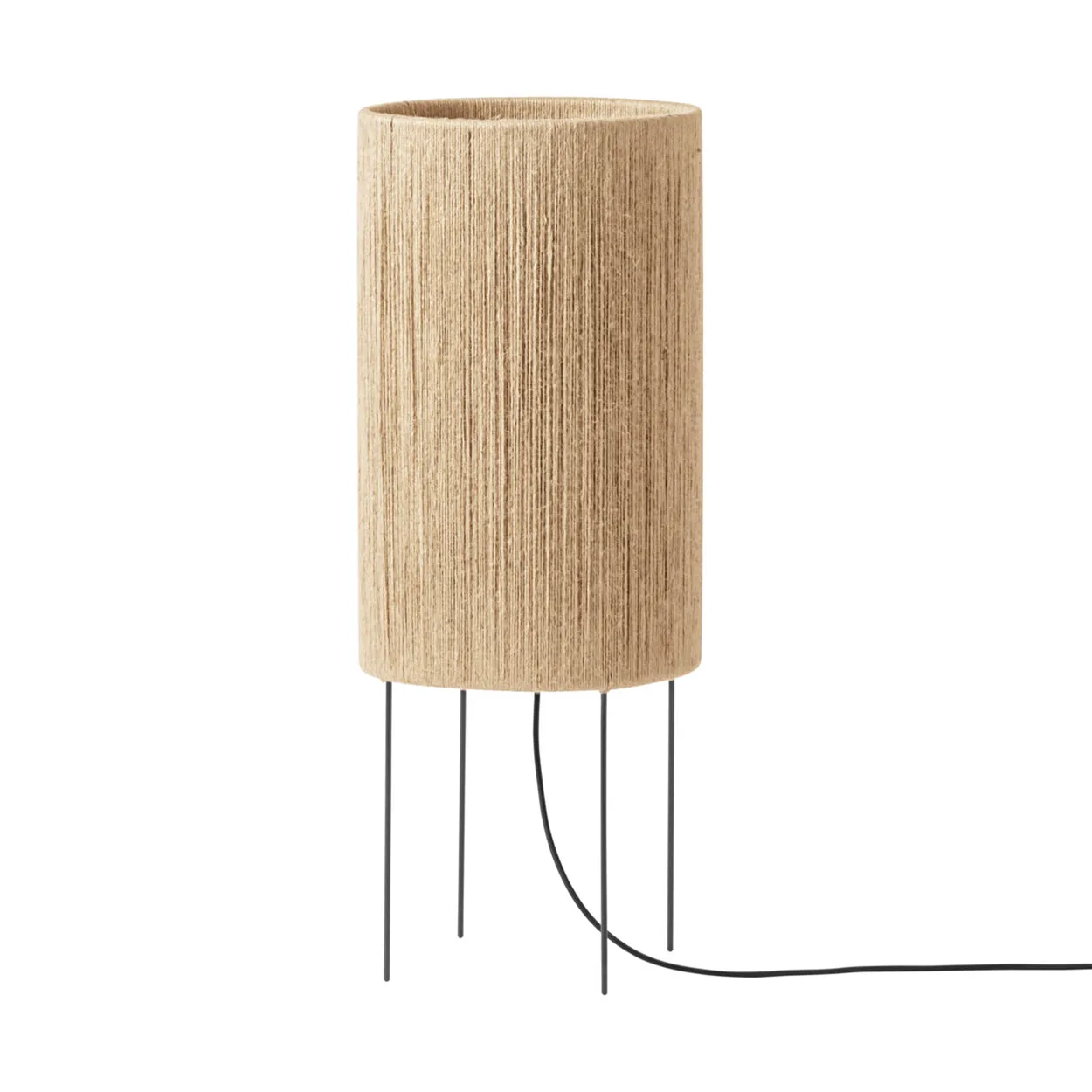 Made By Hand Ro floor lamp o30 cm Jute | Scandinavian Design | Floor lamps | Brown