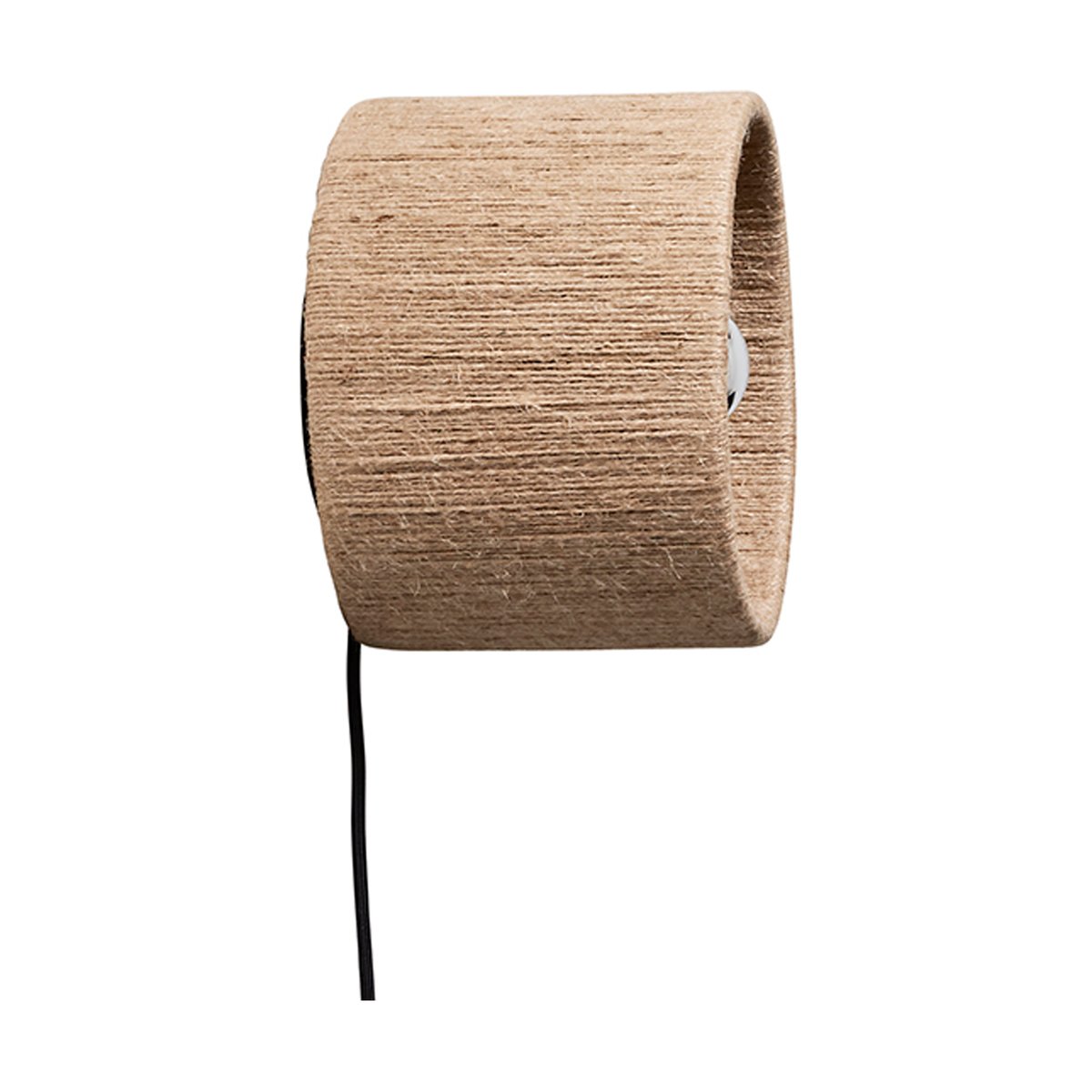 Made By Hand Ro Straight wall lamp Jute | Scandinavian Design | Wall lights | Brown
