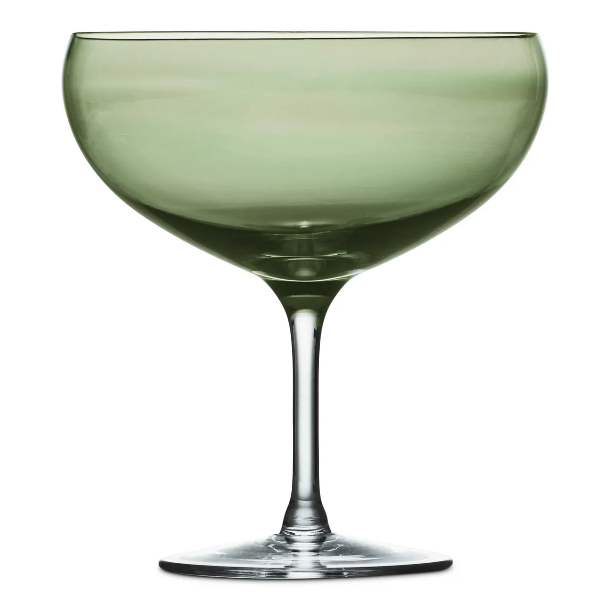 Magnor Happy champagne glasses 28 cl Green | Scandinavian Design | Champagne glasses | Green