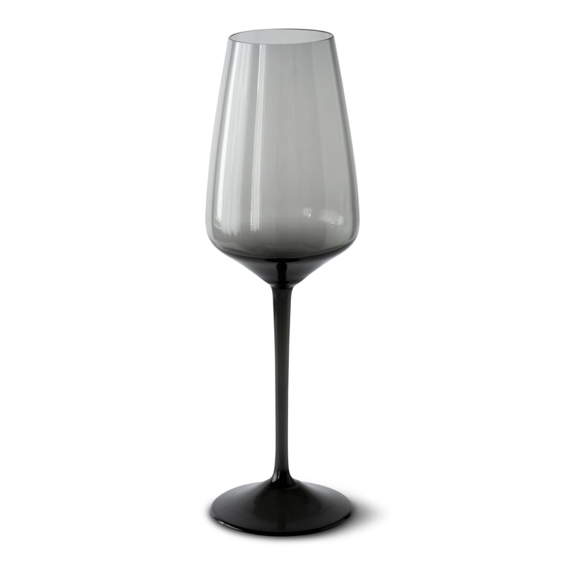 Magnor Noir white wine glass 36 cl Black