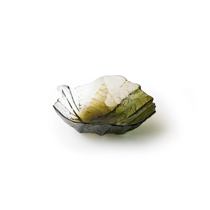 Folia bowl small - Forest green - Målerås Glasbruk