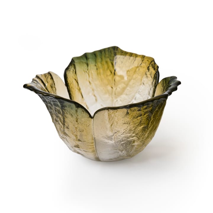 Folia lightbowl, Forest green Målerås Glasbruk