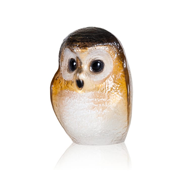 Safari Owl glass sculpture - Small - Målerås Glasbruk
