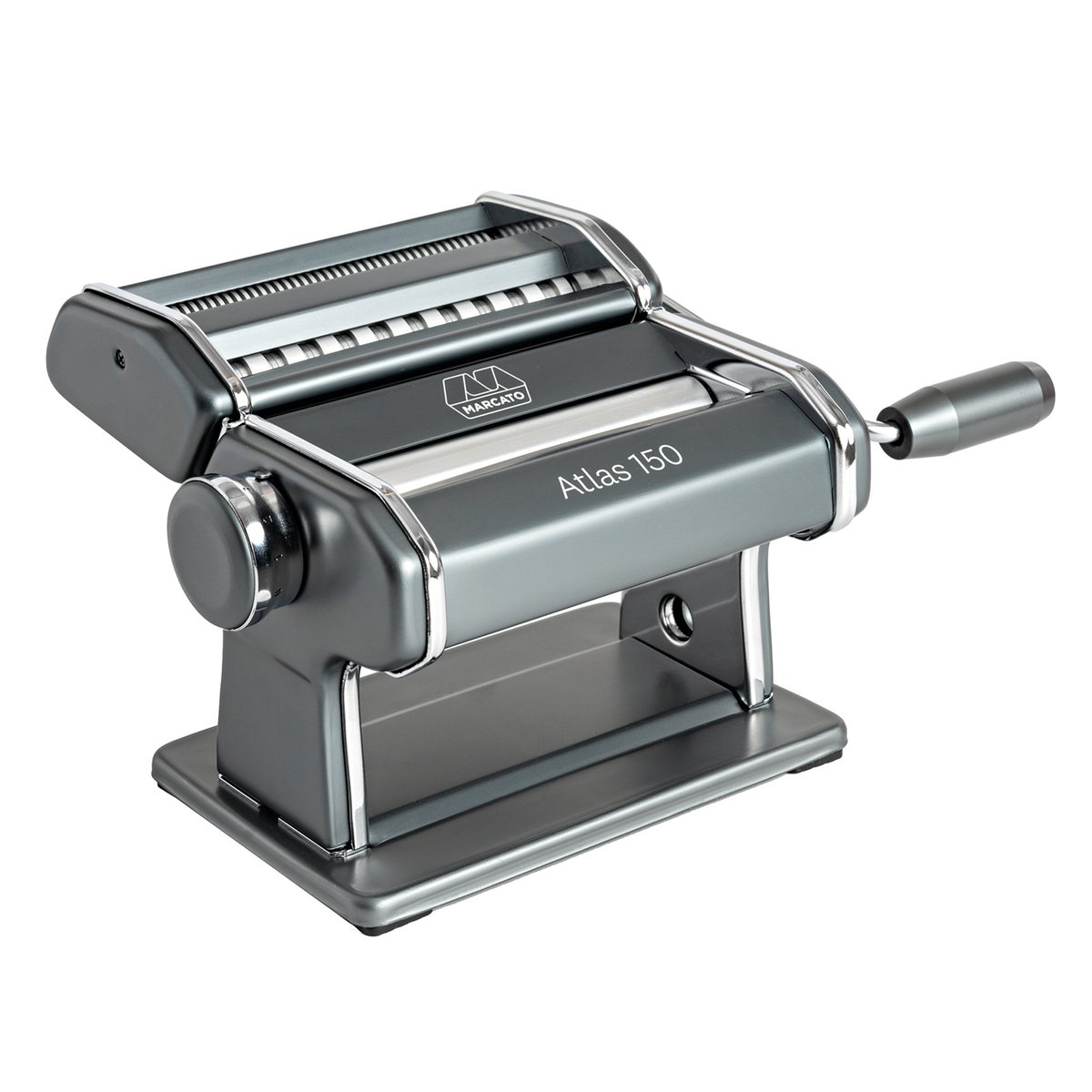 Marcato Atlas 150 Powder pasta Machine Gray | Scandinavian Design | Grey