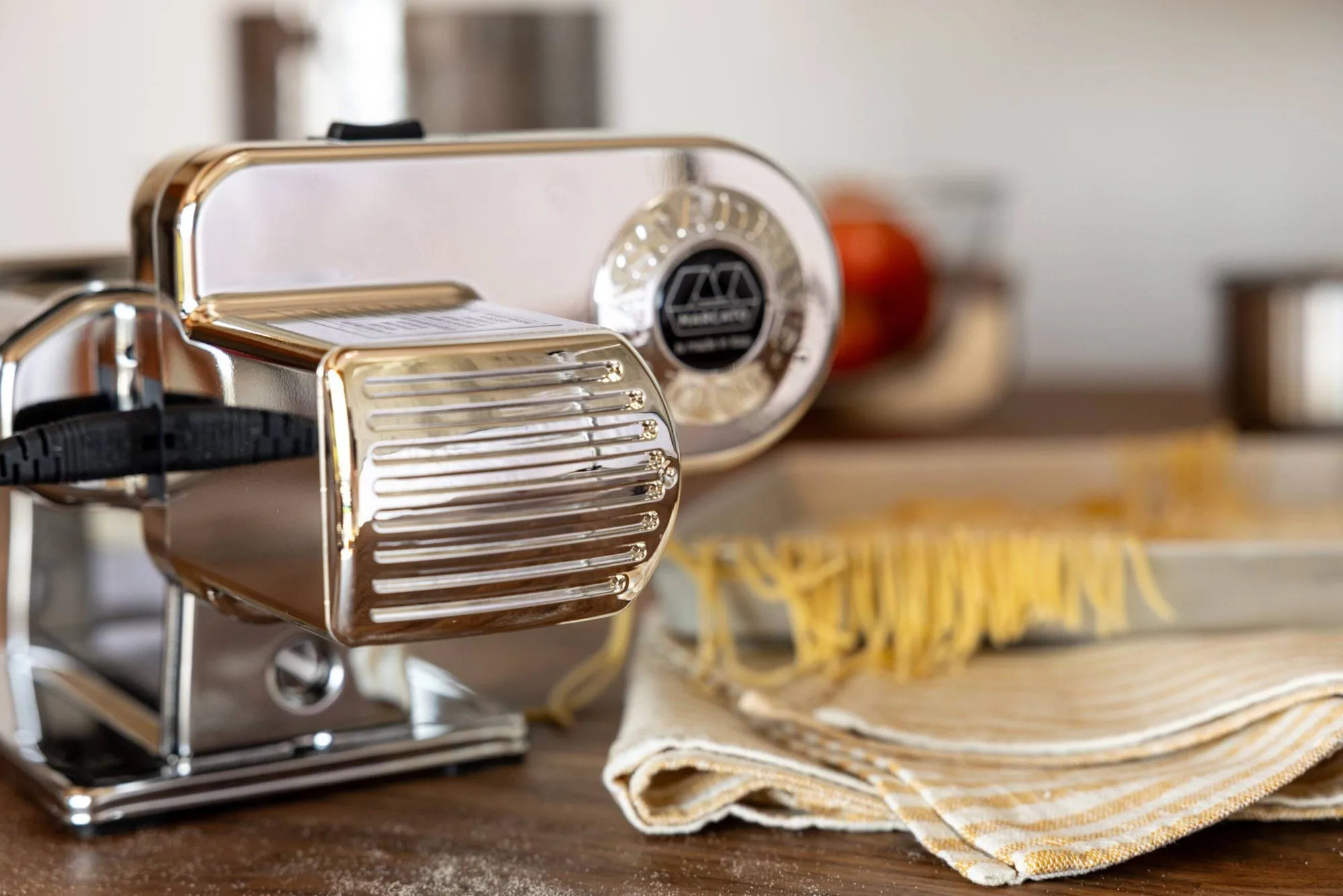 未使用 Marcato Atlasmotor 電動パスタマシン Marcato Atlasmotor+ pasta machine from Marcato - NordicNest.com