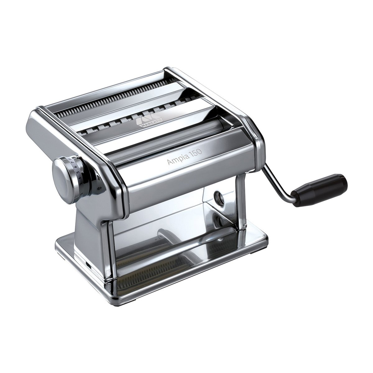 Marcato pasta machine Ampia 150 Classic | Scandinavian Design | Silver-coloured