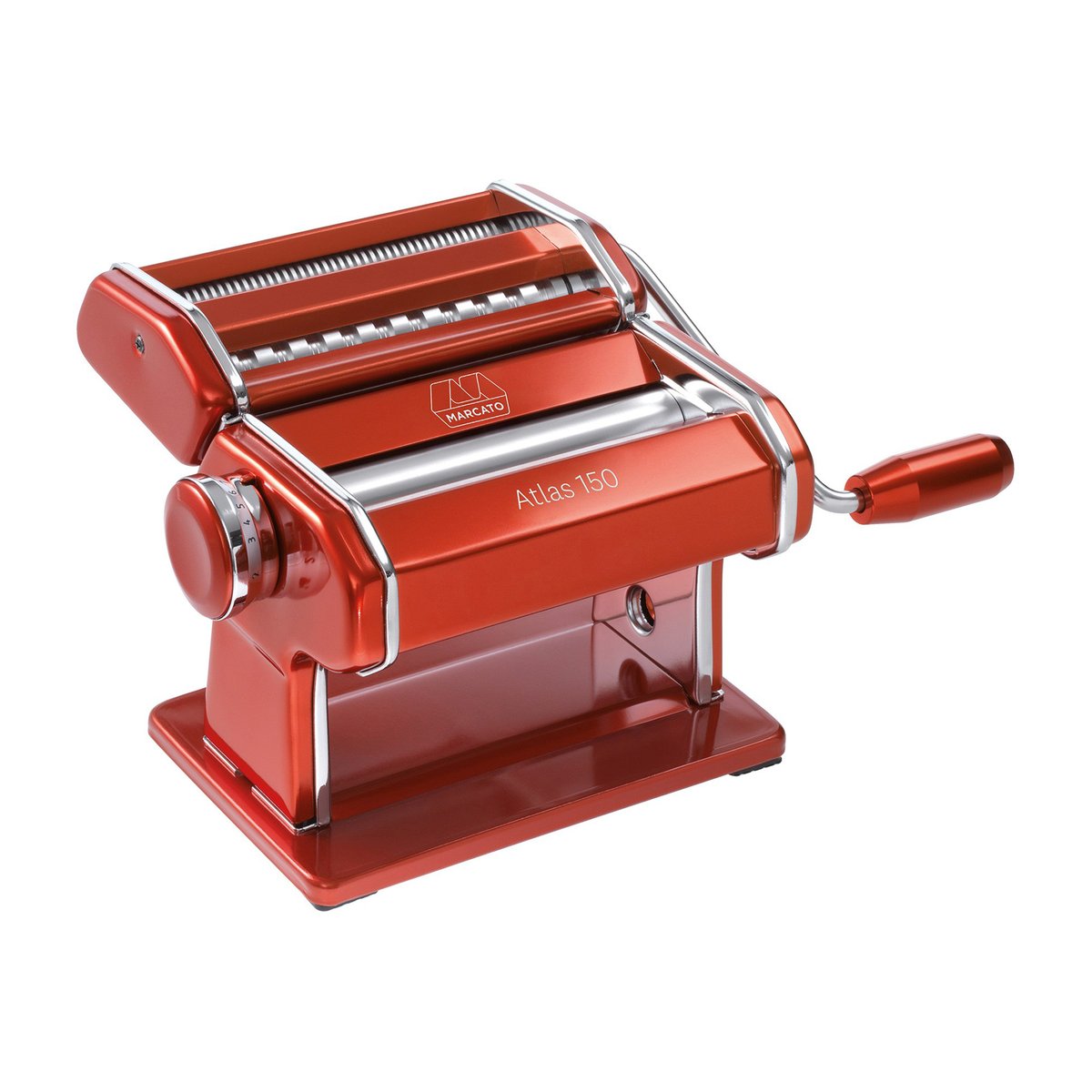 Marcato pasta machine Atlas 150 Design Red | Scandinavian Design | Red