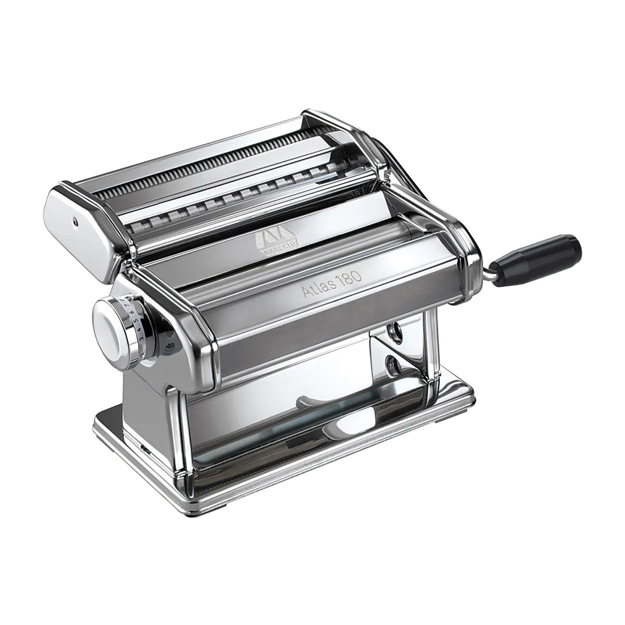 Marcato pasta machine Atlas 180 Classic | Scandinavian Design | Silver-coloured