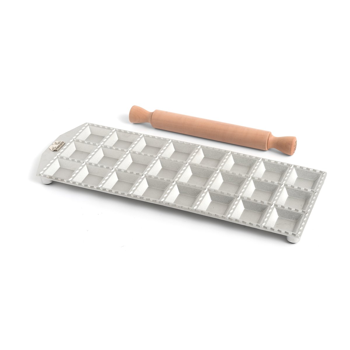 Marcato Marcato ravioli sheet including roller for square ravioli 24 st