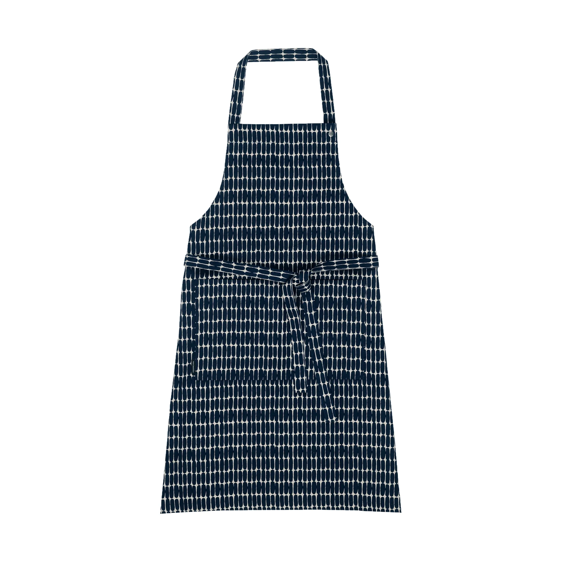 Alku apron, Cotton-dark blue Marimekko