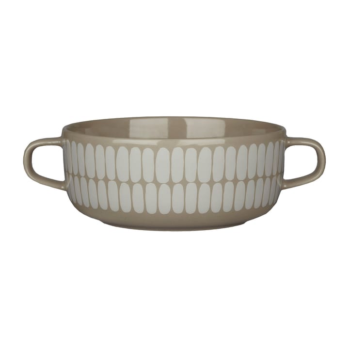 Alku bowl with handle 50 cl - terra-white - Marimekko