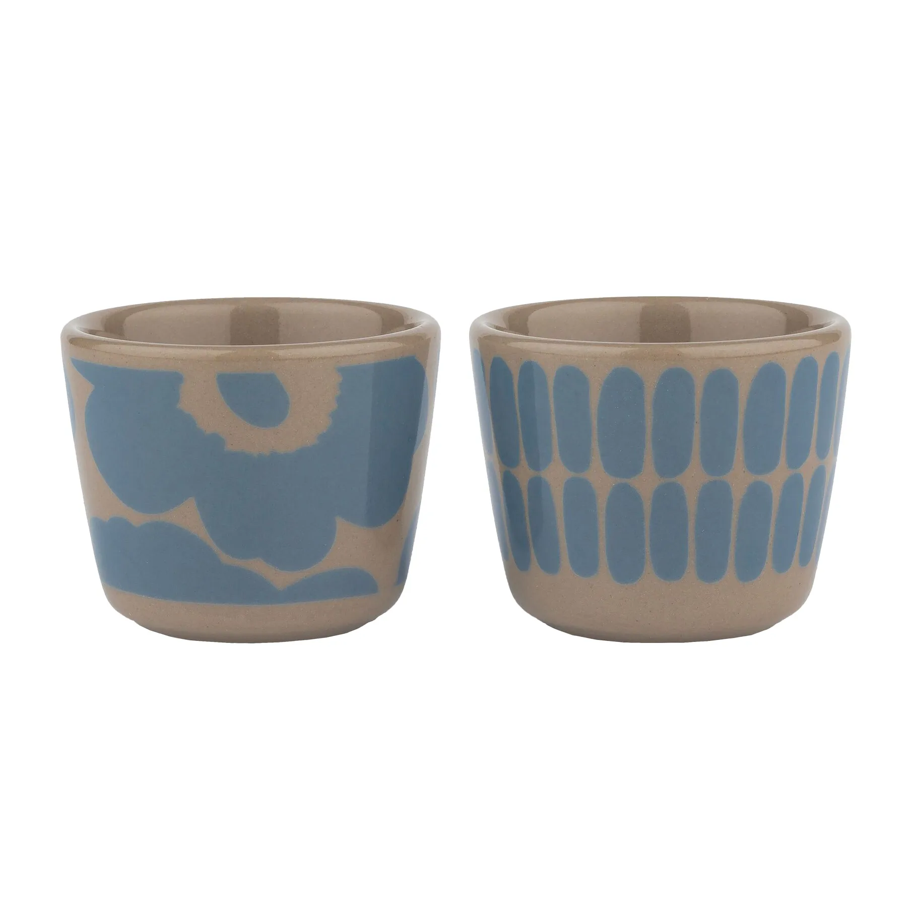 Alku egg cup 2-pack, Terra-sky blue Marimekko