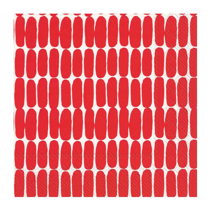Alku napkin 33x33 cm 20-pack - Red - Marimekko