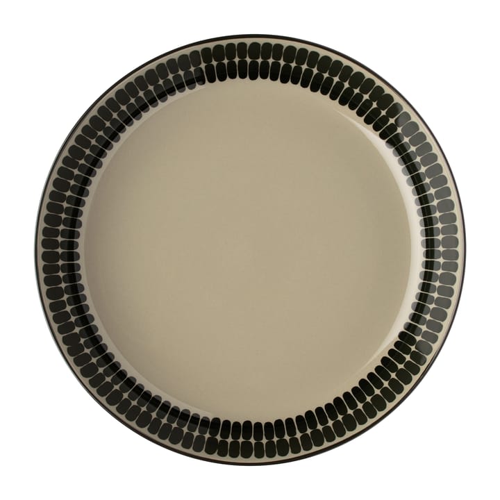 Alku plate Ø20.5 cm - Brown-green - Marimekko