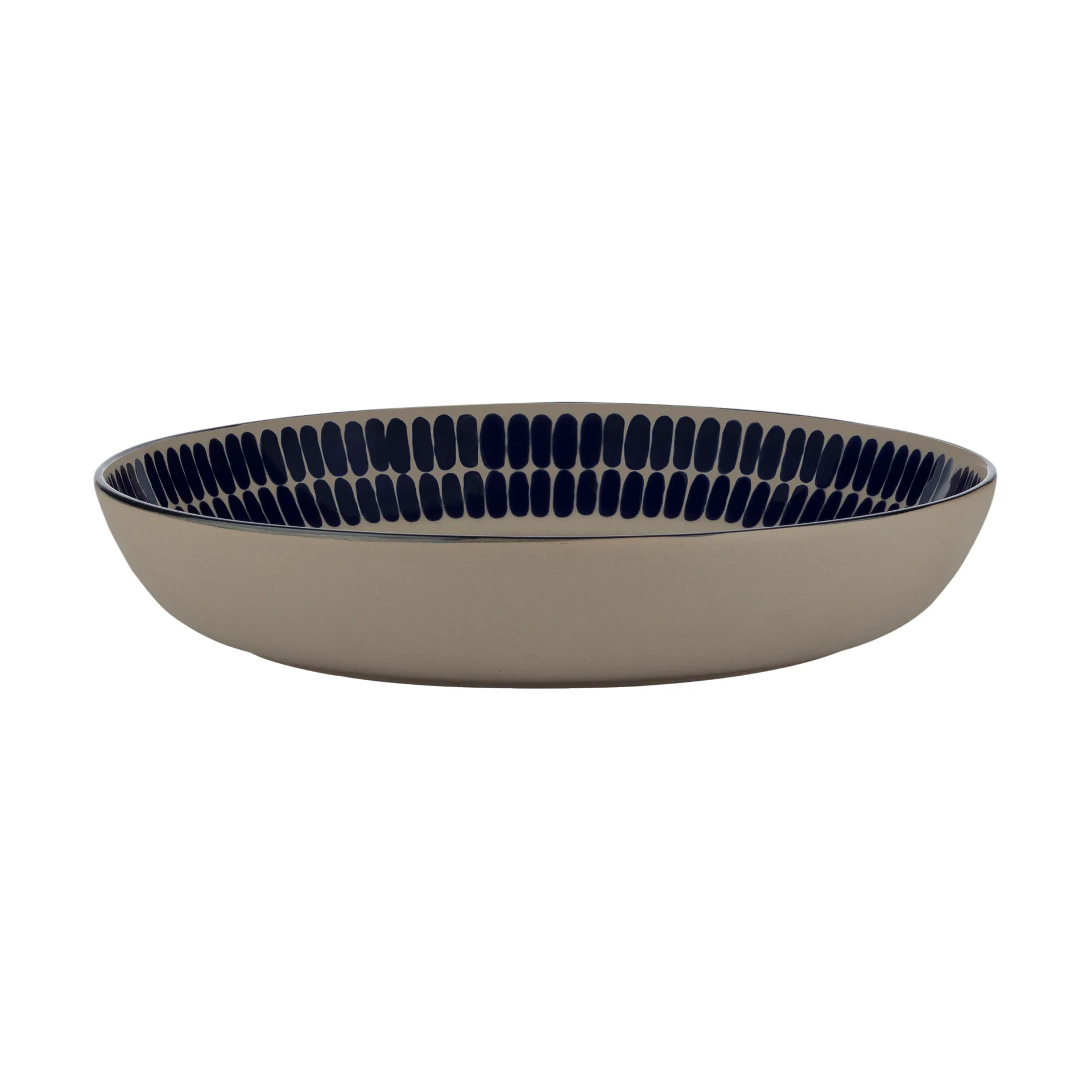 Alku plate Ø20.5 cm, Terra-dark blue Marimekko