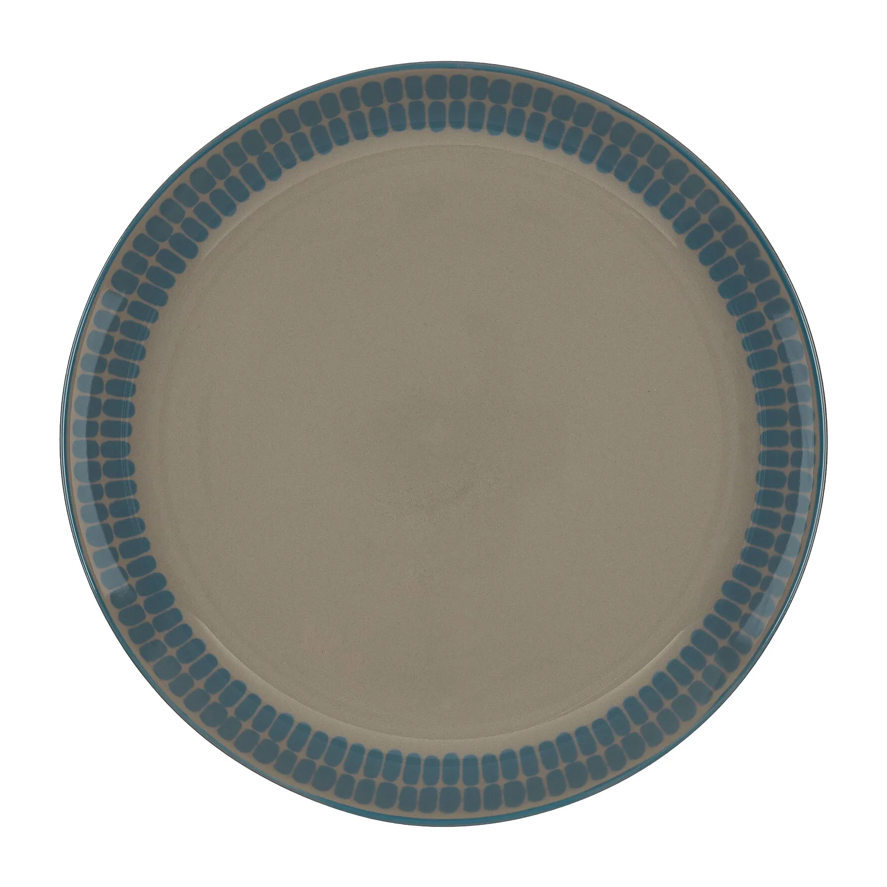 Alku plate Ø20.5 cm, Terra-sky blue Marimekko