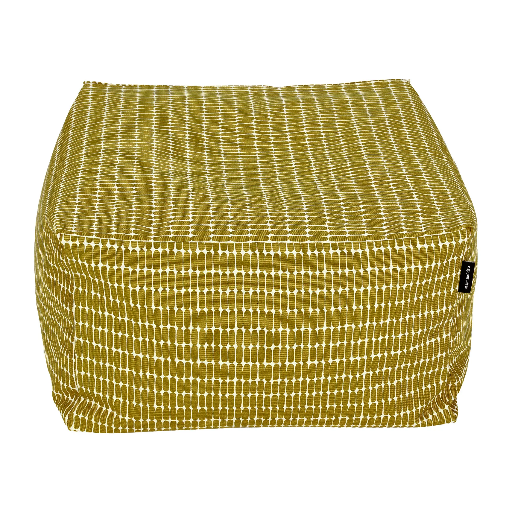 Alku pouf, Linen-olive Marimekko