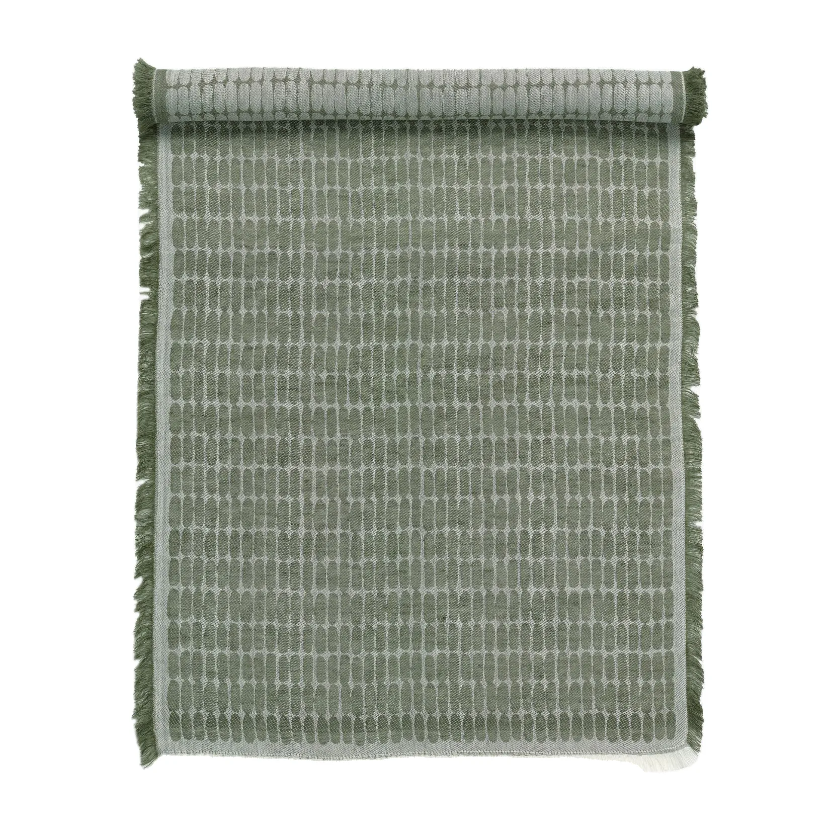 Alku table runner 47x150 cm, Green Marimekko