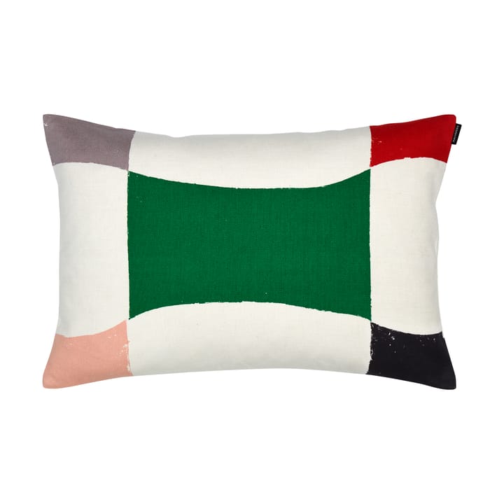Almena pillowcase 40x60 cm - White-green-grey - Marimekko