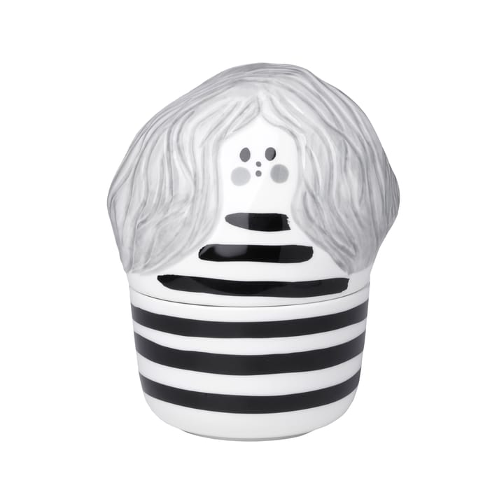 Annikki collectable box - Black-white - Marimekko