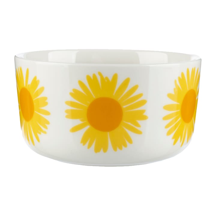 Auringonkukka bowl 5 dl - Yellow-white - Marimekko