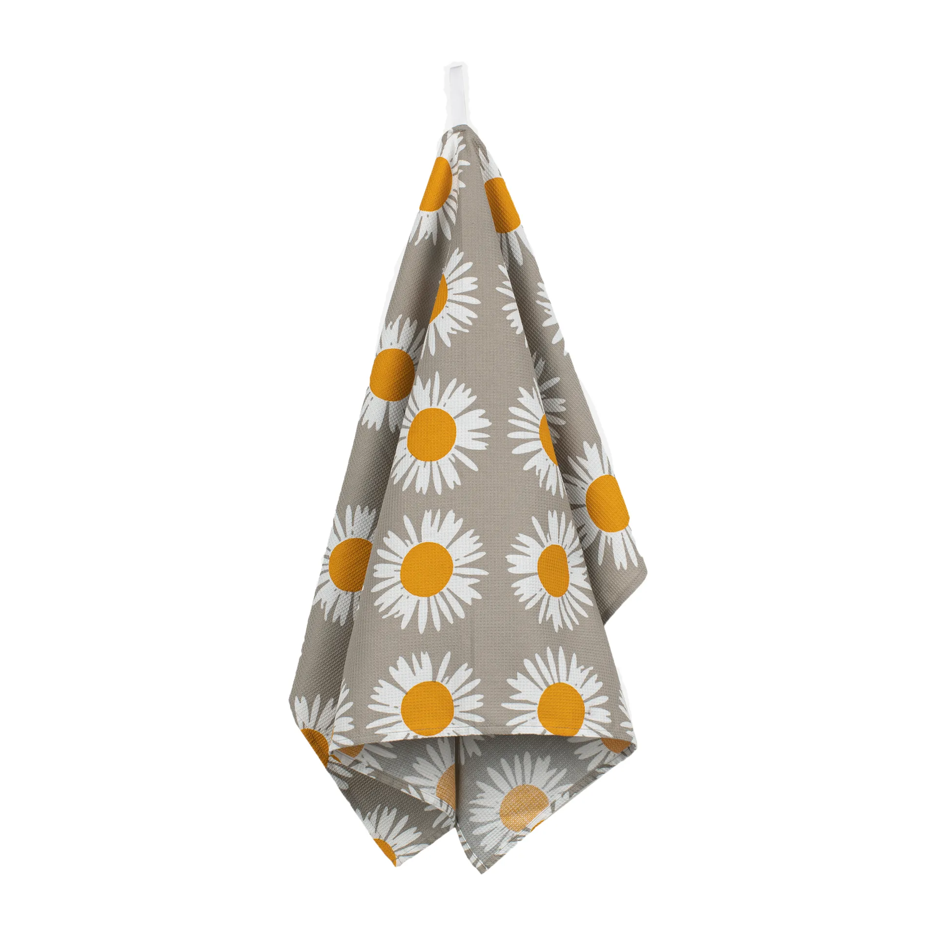 Auringonkukka kitchen towel 47x70 cm, Beige-white Marimekko