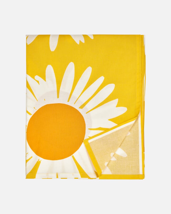 Auringonkukka tablecloth 135x280 cm - Yellow-white - Marimekko