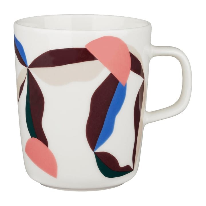 Berry cup 25cl - White-blue-powder-dark wine - Marimekko