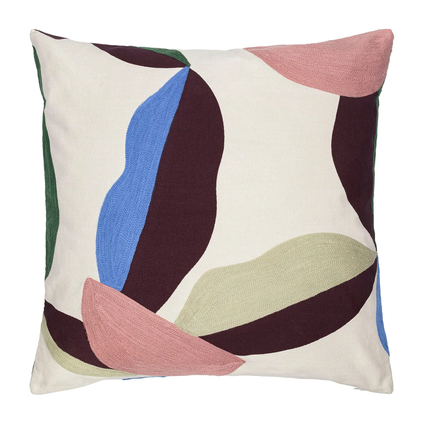 Berry pillowcase 50x50 cm, Cotton-red-electric-blue Marimekko