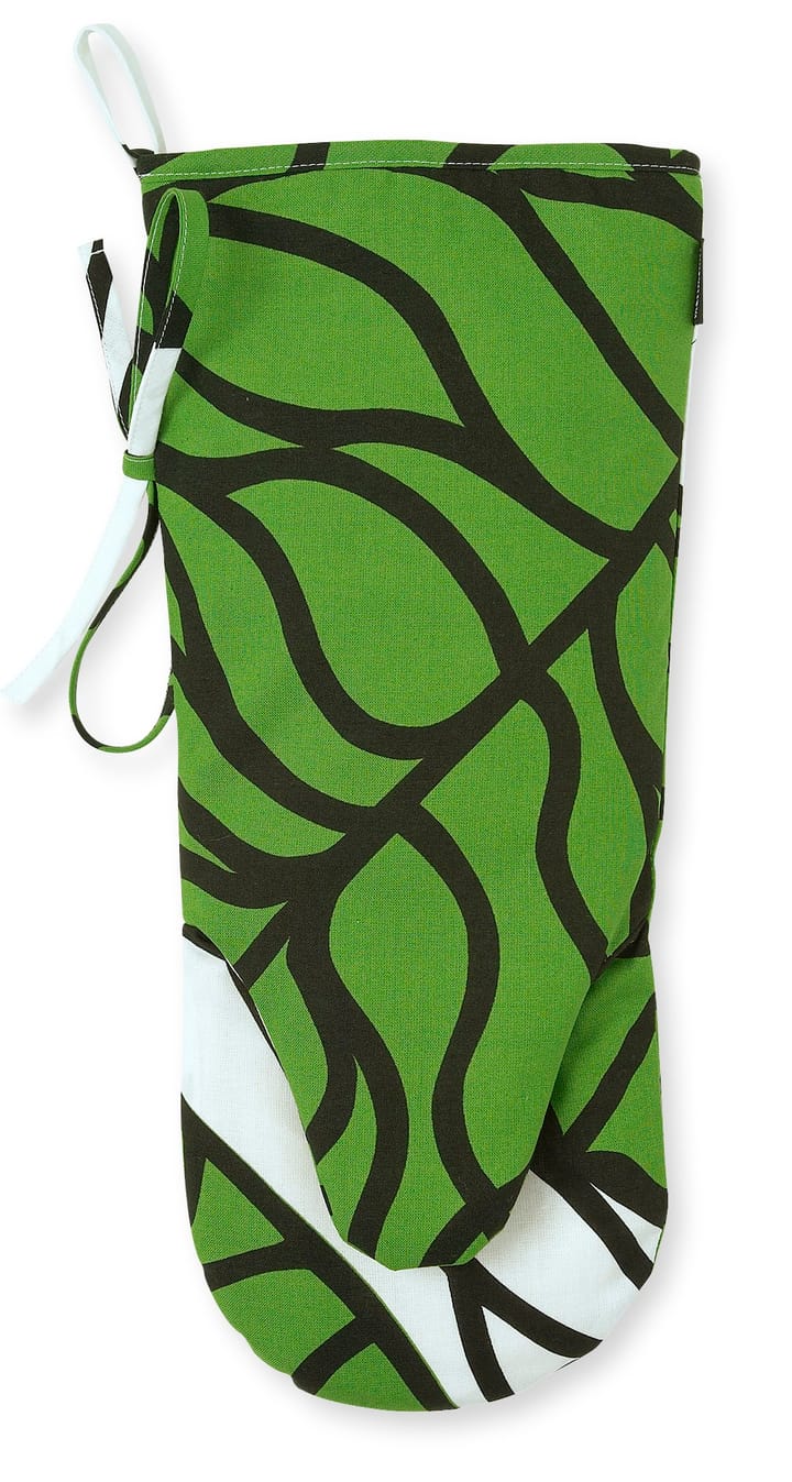 Bottna green fabric, green Marimekko