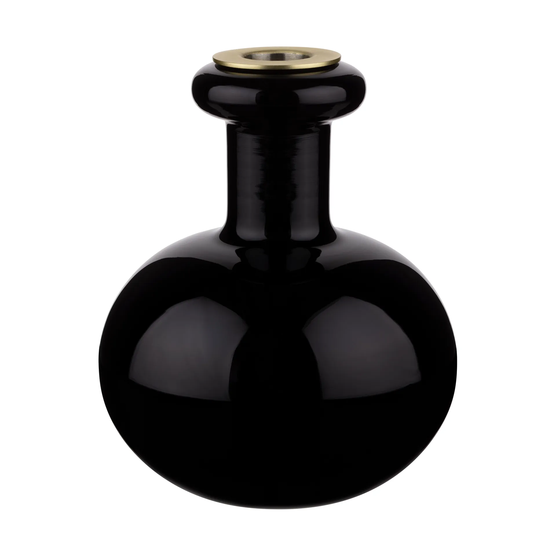 Butticula candlestick Ø12,5 cm, Black Marimekko