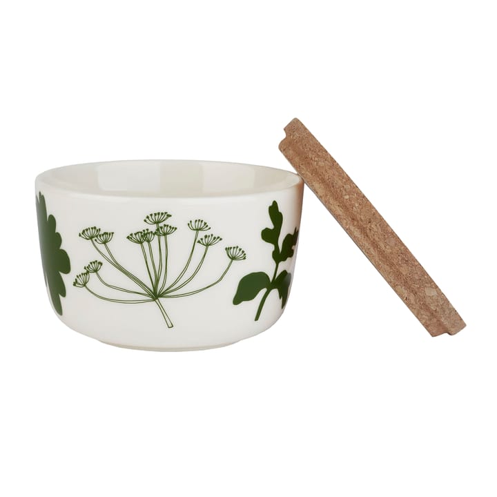 Elokuun Varjot bowl 2.5 dl 2-pack - White-green-pink - Marimekko