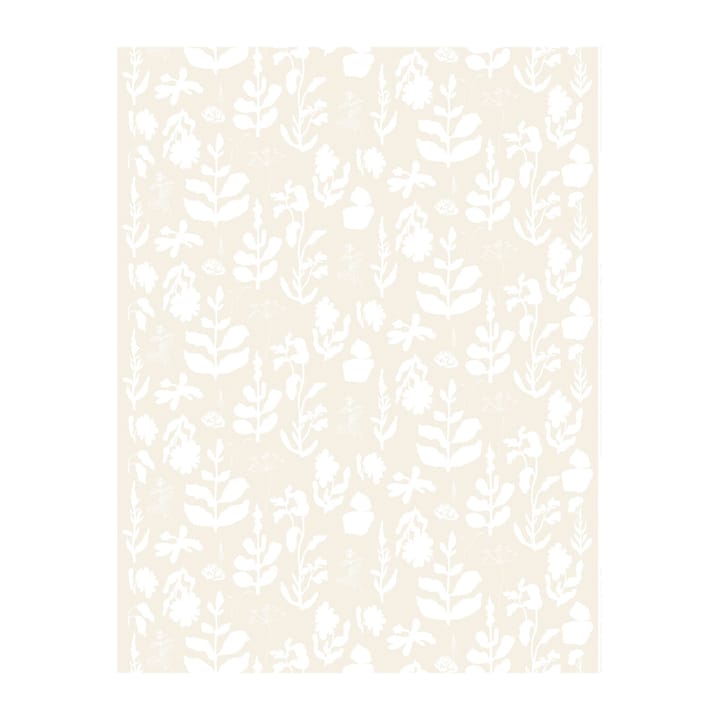 Elokuun Varjot cotton fabric - Beige-white - Marimekko