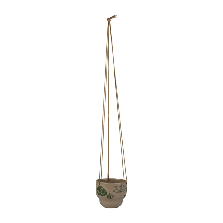 Elokuun Varjot hanging flower pot Ø12 cm - Terra-green - Marimekko