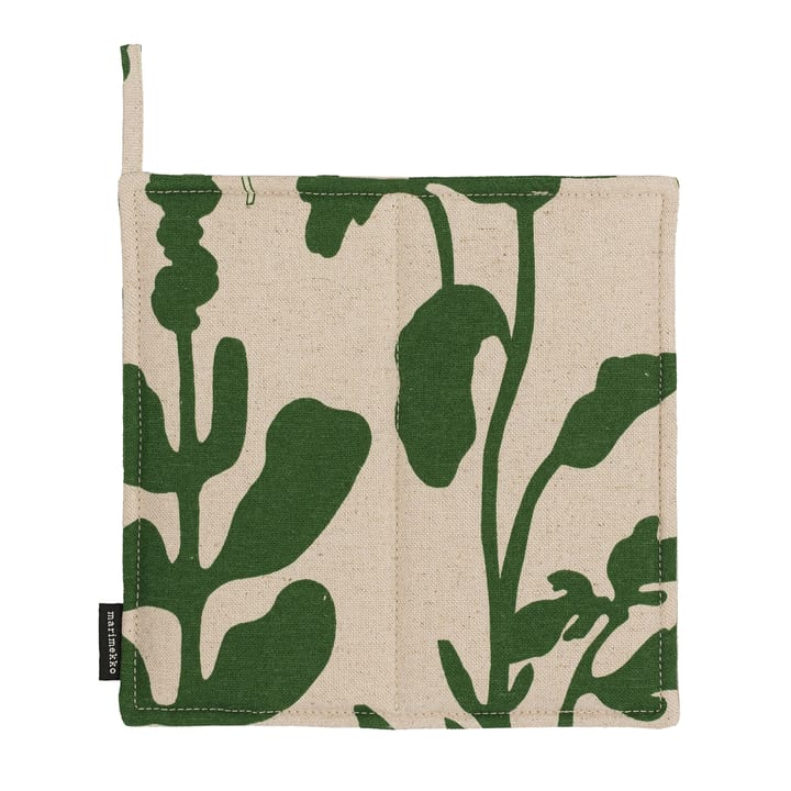 Elokuun Varjot oven mitt - Green-beige - Marimekko