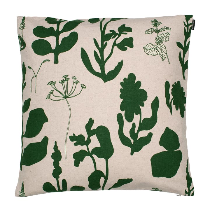 Elokuun Varjot pillowcase 50x50 cm - Green-beige - Marimekko