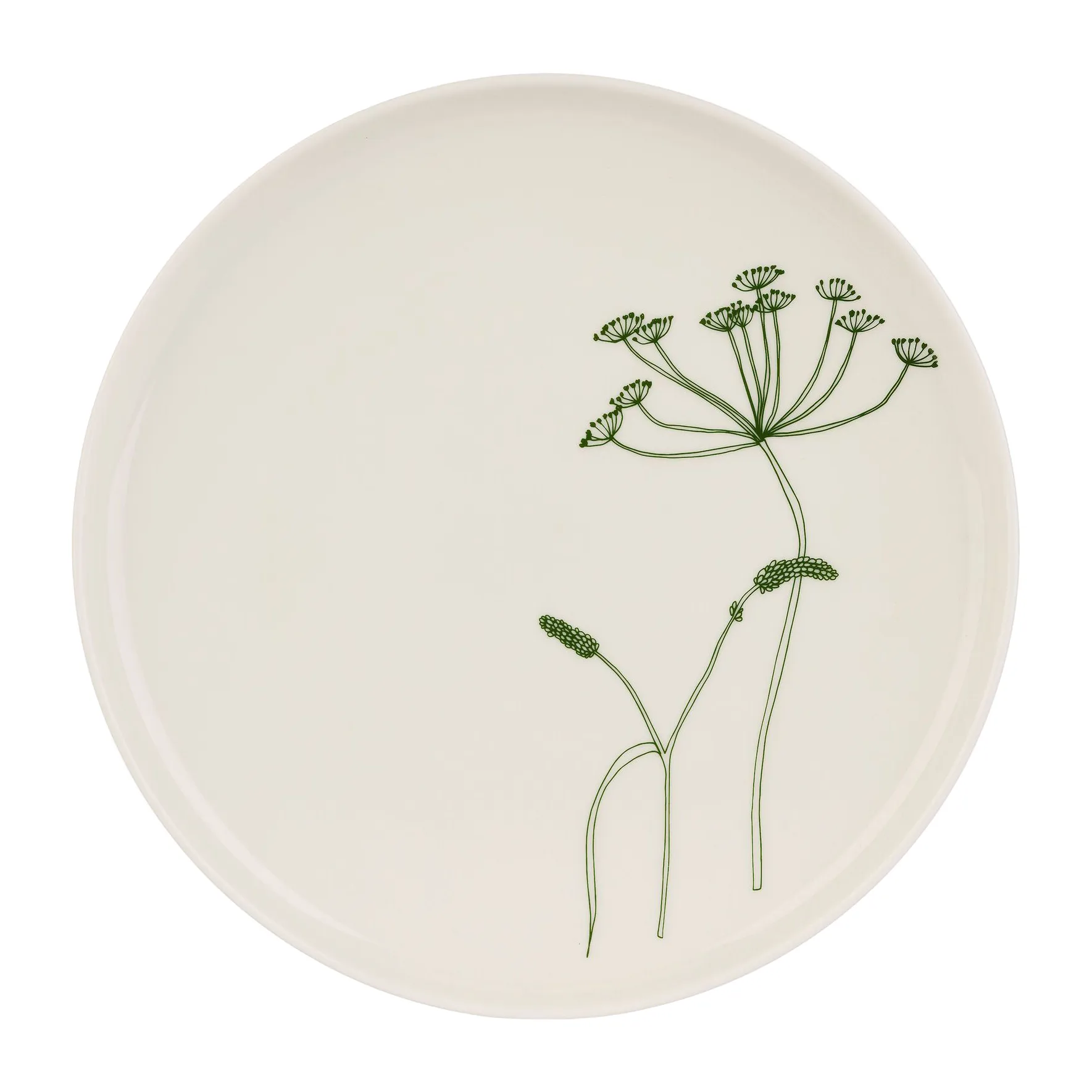 Elokuun Varjot plate Ø25 cm from Marimekko - NordicNest.com