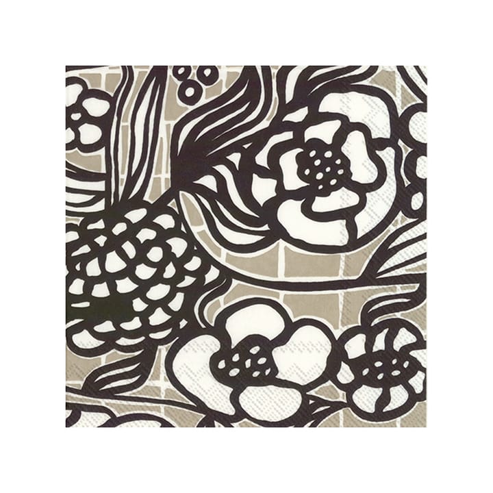 Floristi napkin 33x33 cm 20-pack - Linen - Marimekko