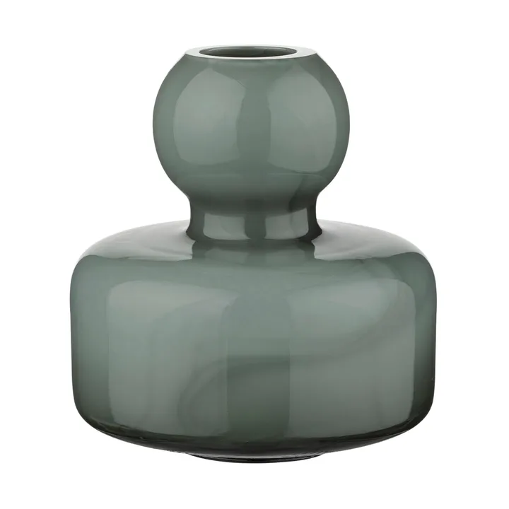 Flower vase Ø10 cm - Charcoal - Marimekko