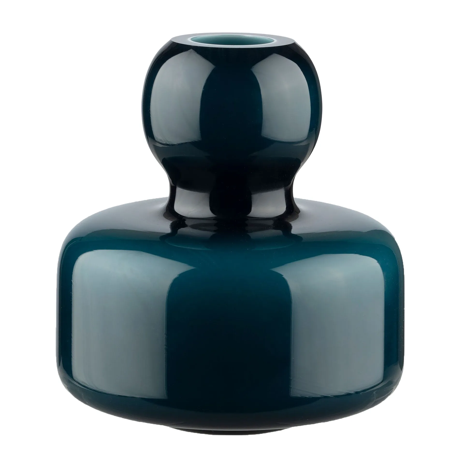 Flower vase Ø10 cm, Deep sea Marimekko