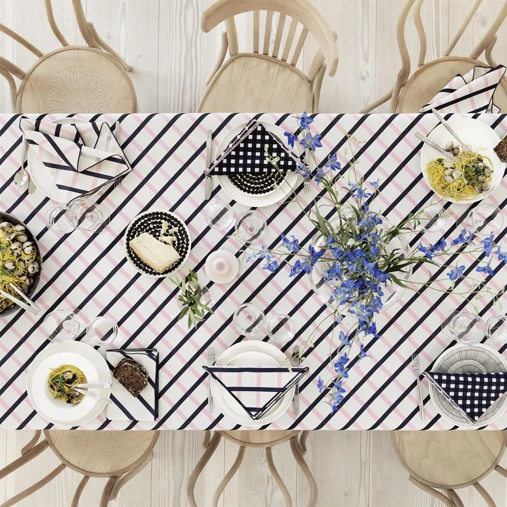 Flower vase Ø10 cm, glass Marimekko