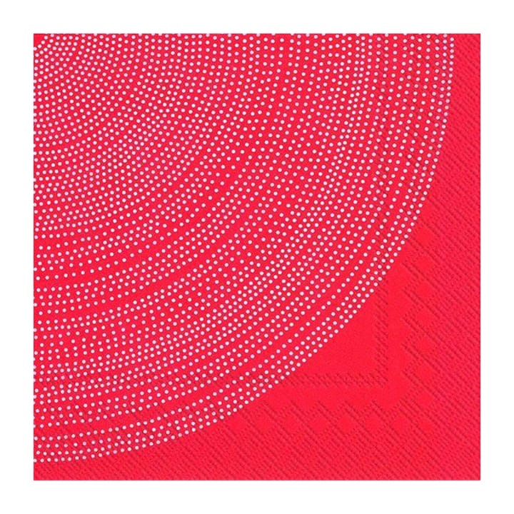 Fokus napkin 33x33 cm 20-pack - Red - Marimekko