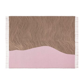Gabriel Näkki throw 130x170 cm - Pink-brown - Marimekko