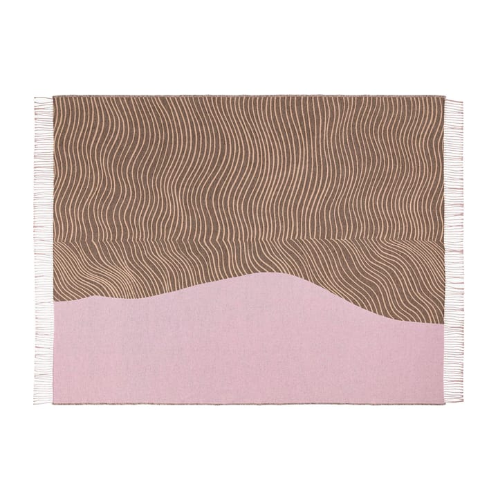 Gabriel Näkki throw 130x170 cm - Pink-brown - Marimekko