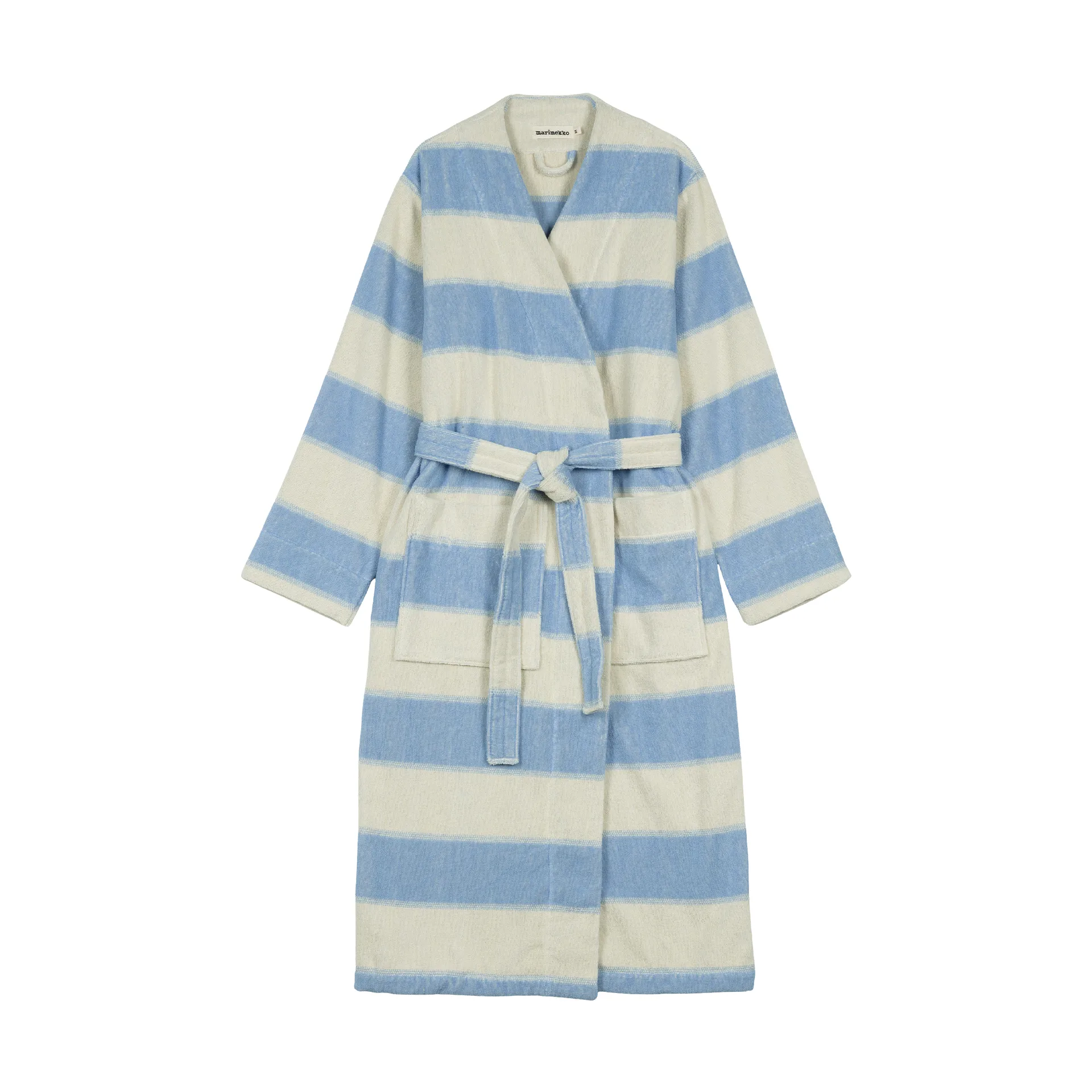 Galleria bathrobe, Light blue, melon, S Marimekko