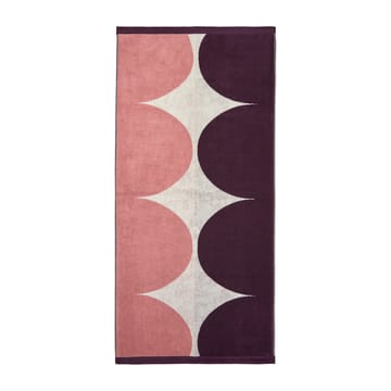 Härkä bath towel 150x70 cm - white-pink-red - Marimekko