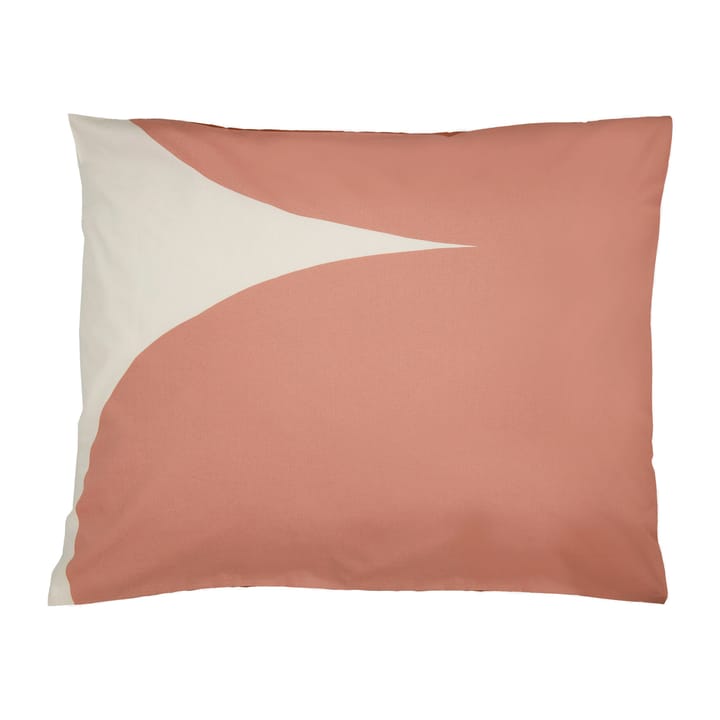 Härkä pillowcase 50x60 cm - White-brown- rose - Marimekko