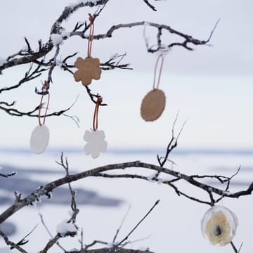 Holiday Christmas ornament 2-pack - terra - Marimekko