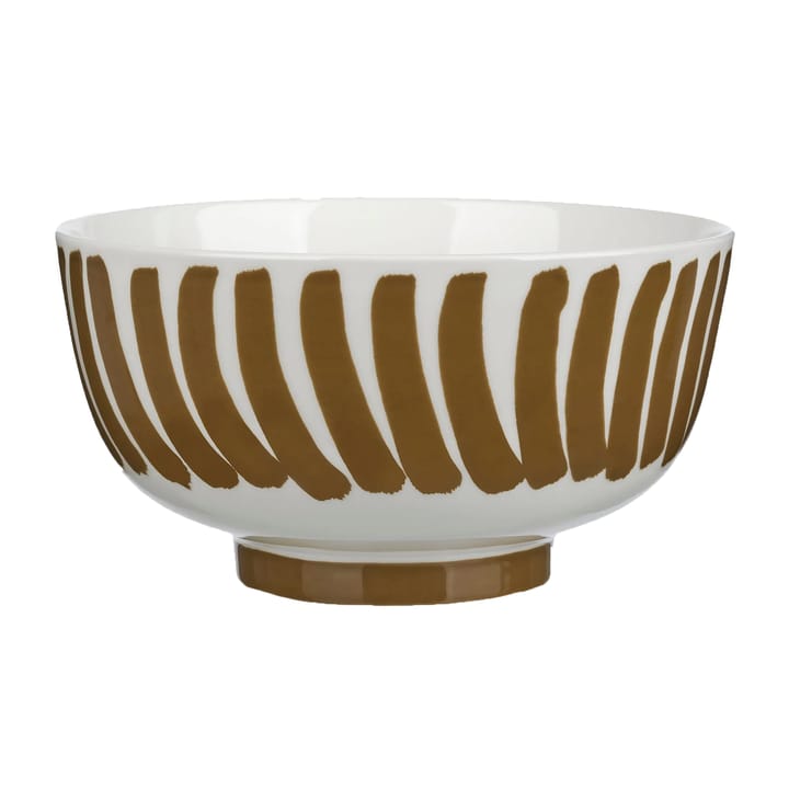 Hyräily bowl 3 l - White-brown - Marimekko